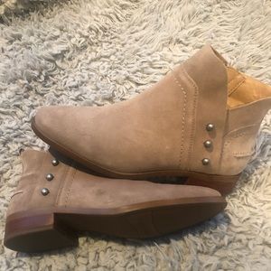 Franco sarto Studded ankle booties